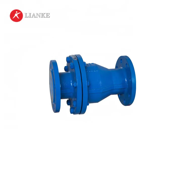 DN65 PN16 flange WCB fluorine rubber lined PTFE swing check valve