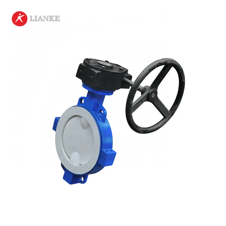 Professional flange lined butterfly valve