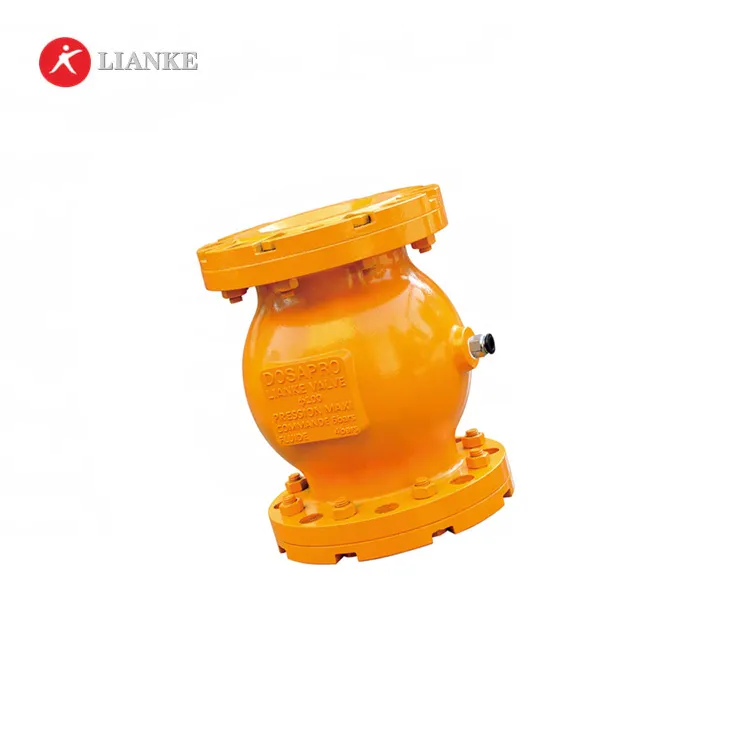 GJ841X-I natural rubber sleeved cast iron pneumatic pinch valve for slurry