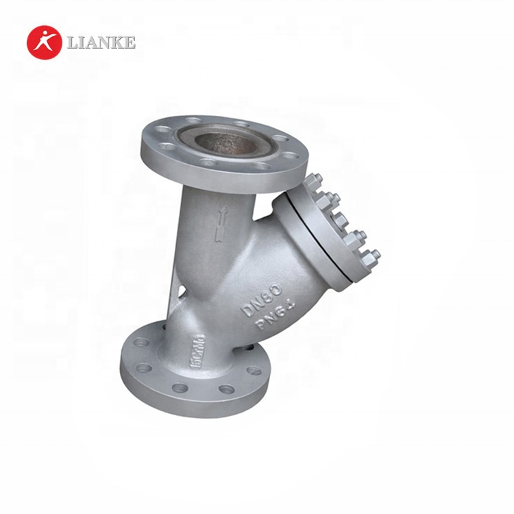 stainless steel flanged  Y strainer