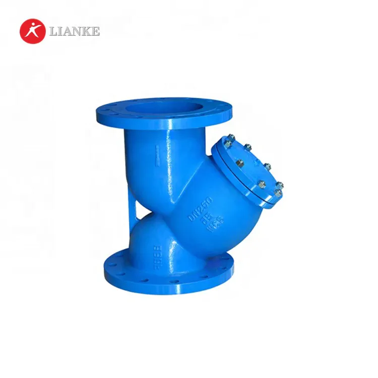 stainless steel flanged y type  strainer