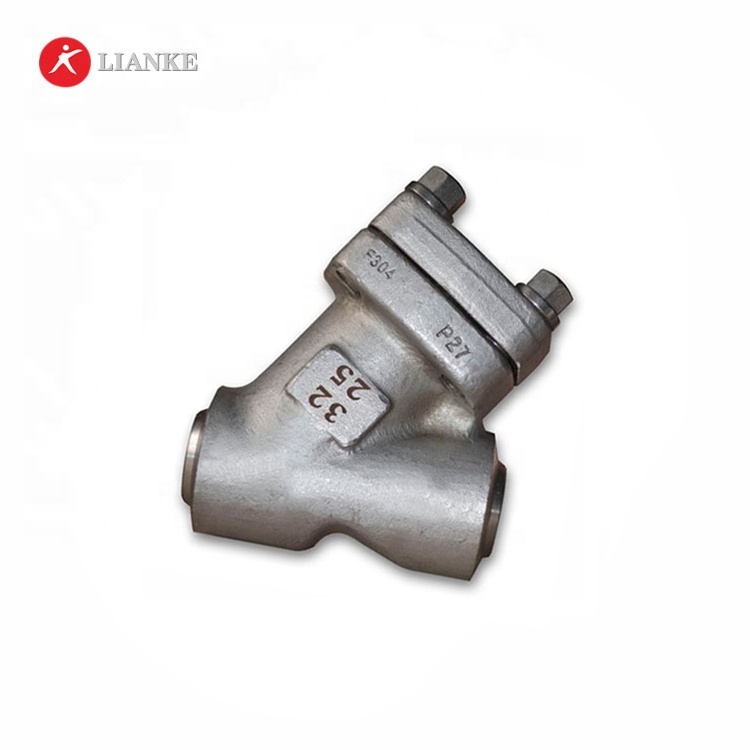 Butt-weld stainless steel Y type strainer