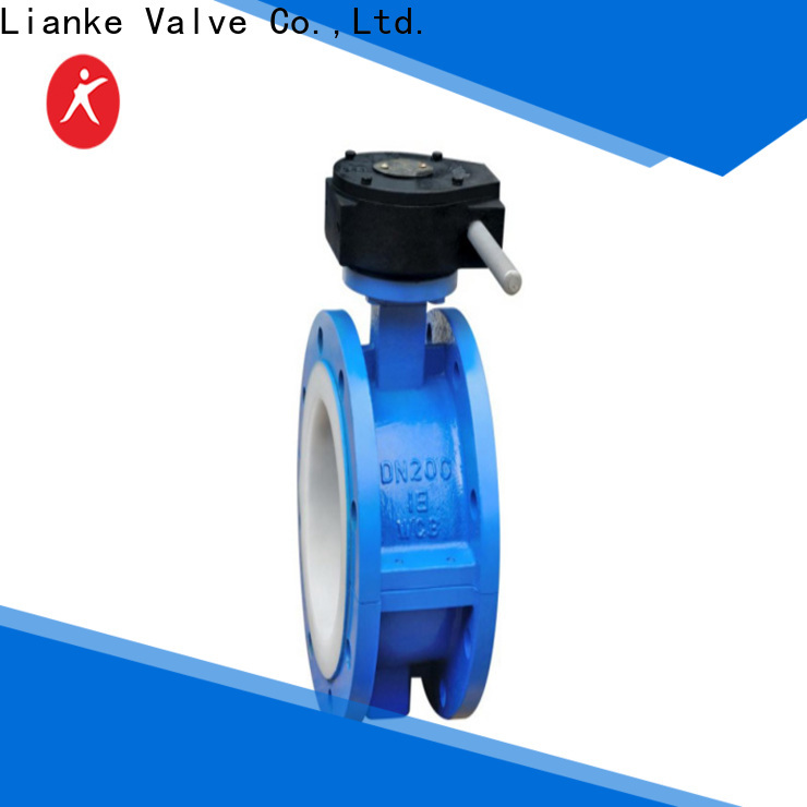 Lianke Valve long lasting pneumatic butterfly valve wholesale for process plants