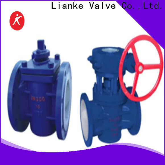 Lianke Valve plug valve personalized for potable water