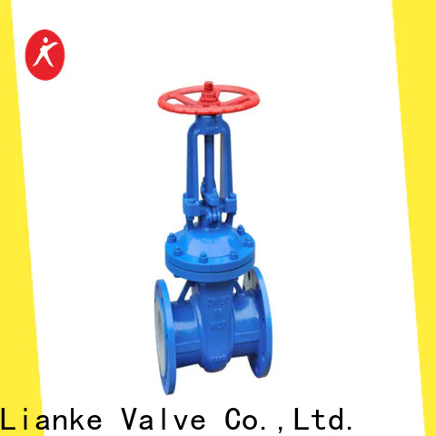 Lianke Valve cast iron gate valve factory price for high temperature for pressure conditions