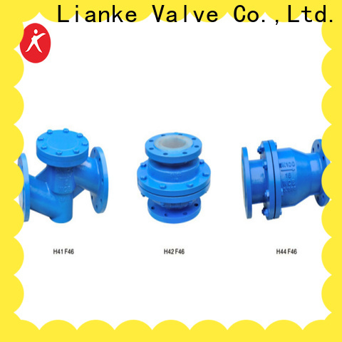 Lianke Valve ball check valve factory price for viscous fluids