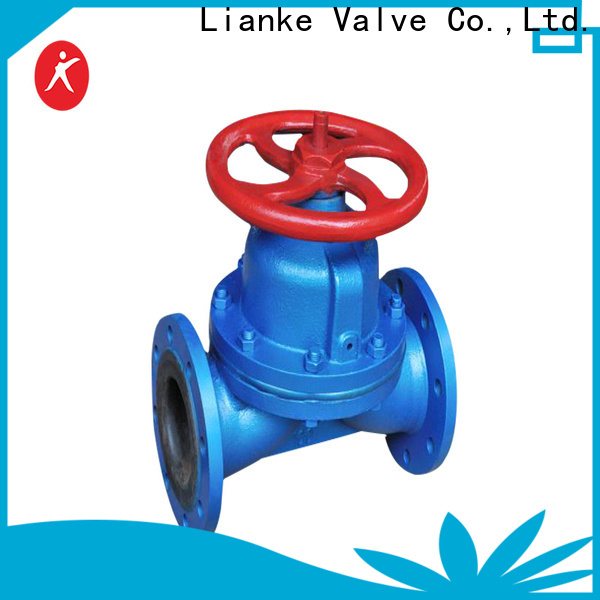 Lianke Valve practical saunders diaphragm valve directly sale for sewage disposal