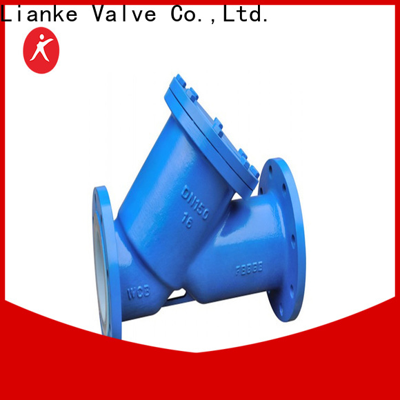 Lianke Valve y strainer customized for steam traps