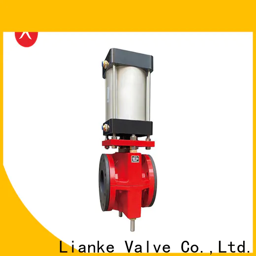 Lianke Valve pneumatic actuator valve with good price for water drainage