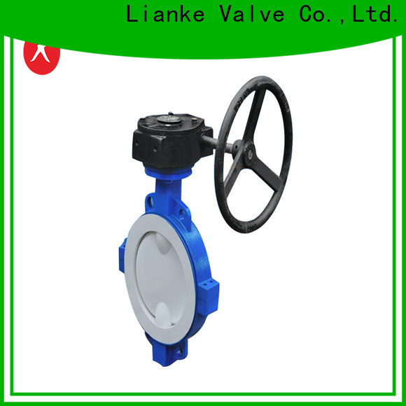 controllable flanged butterfly valve manufacturer for power plants