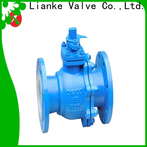 Lianke Valve segmented ball valve factory price for pressure control