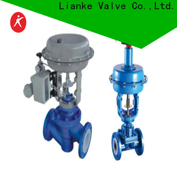 Lianke Valve professional pneumatic control valve from China for fluid flow