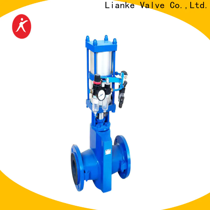 Lianke Valve pneumatic actuator valve supplier for water drainage