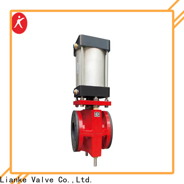 Lianke Valve pinch valve with good price for sewage disposal