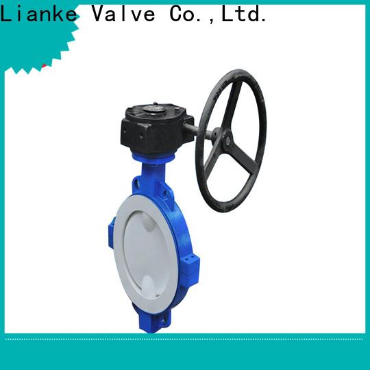 Lianke Valve creative wafer butterfly valve on sale for wastewater plants