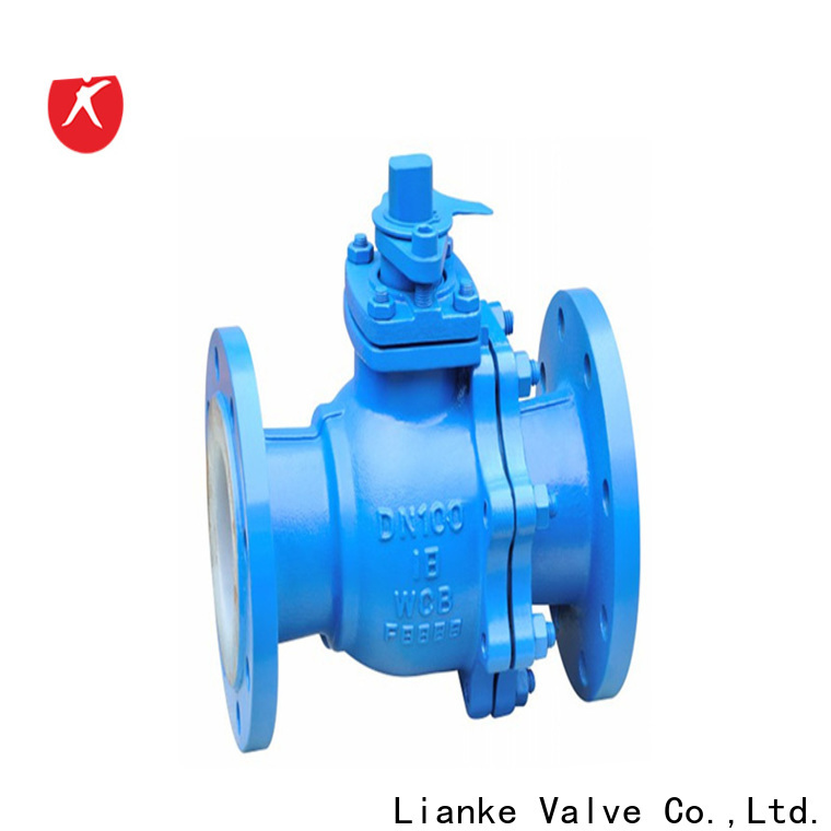 Lianke Valve isolation ball valve factory price for corrosive fluids