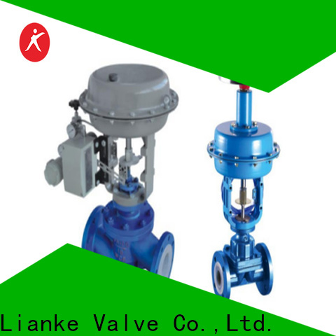Lianke Valve sturdy pneumatic control valve customized for fluid flow