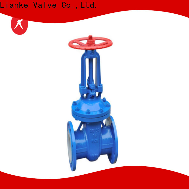 Lianke Valve cast iron gate valve on sale for on-off applications