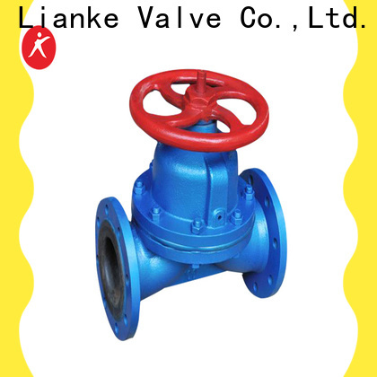 Lianke Valve stable diaphragm valve manufacturer for water supply