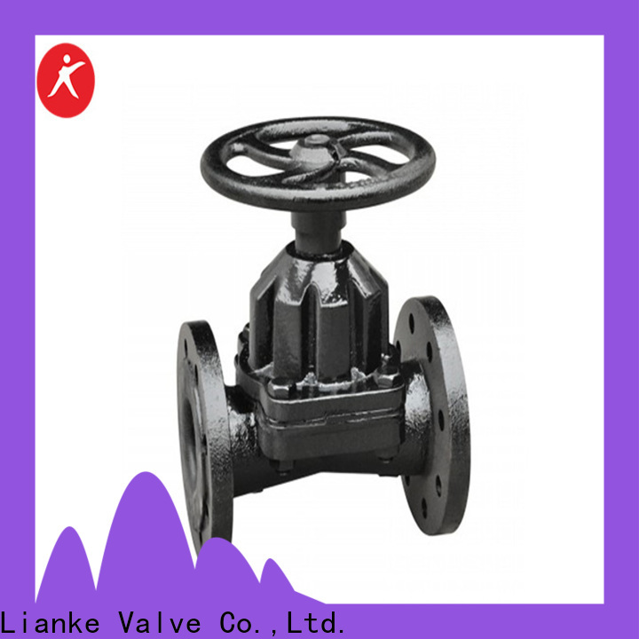 Lianke Valve reliable saunders diaphragm valve manufacturer for water supply