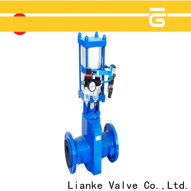 Lianke Valve durable pneumatic actuator valve with good price for irrigation