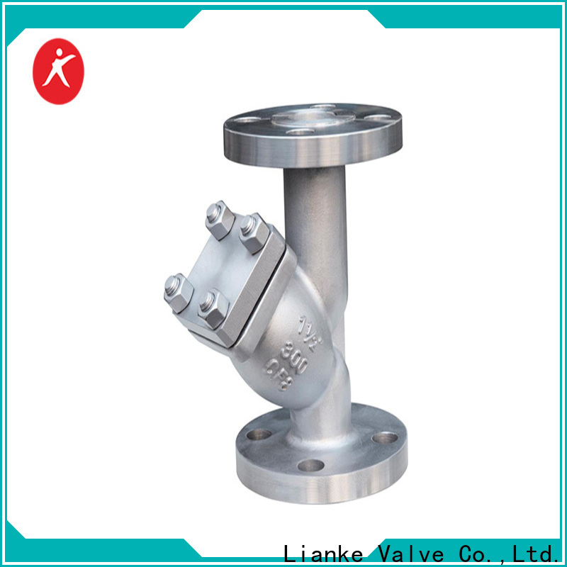Lianke Valve stable pipe strainer from China for steam traps