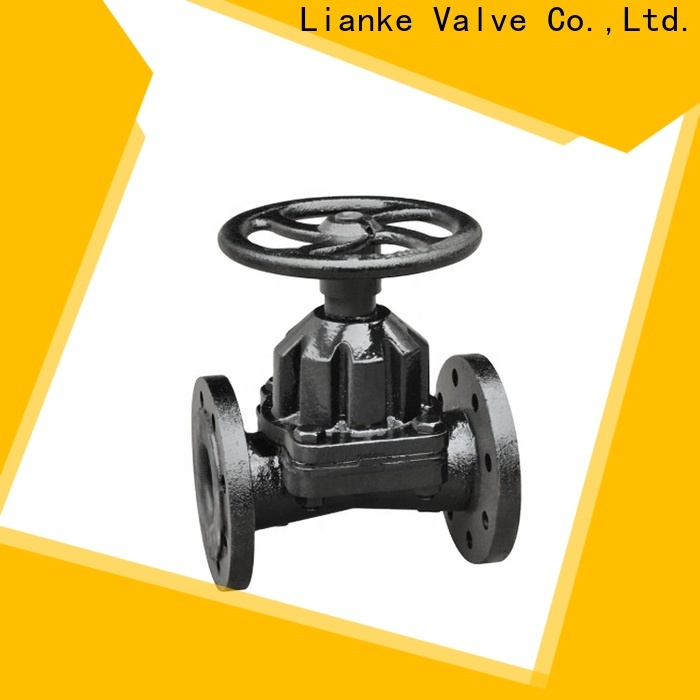 Lianke Valve professional manual diaphragm valve manufacturer for water pipe