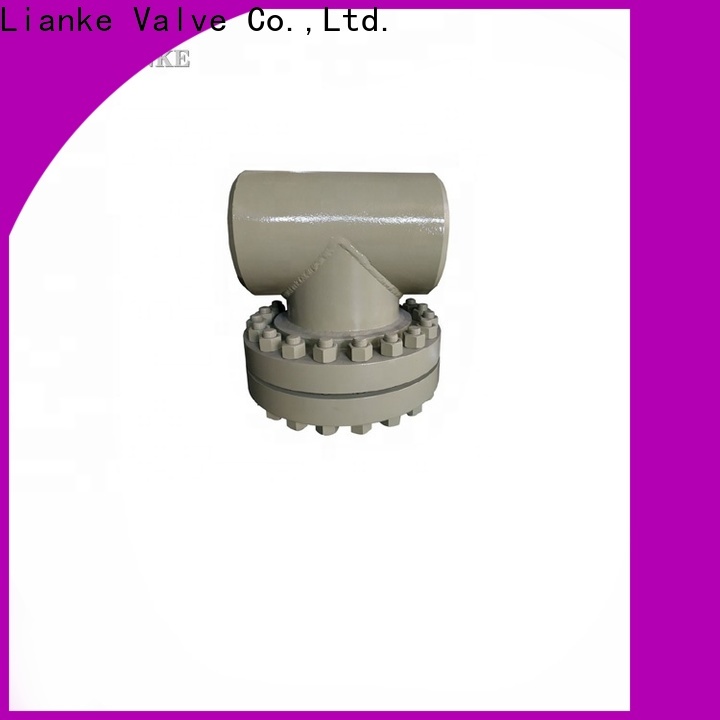 Lianke Valve T-BW strainer manufacturer for sewage disposal