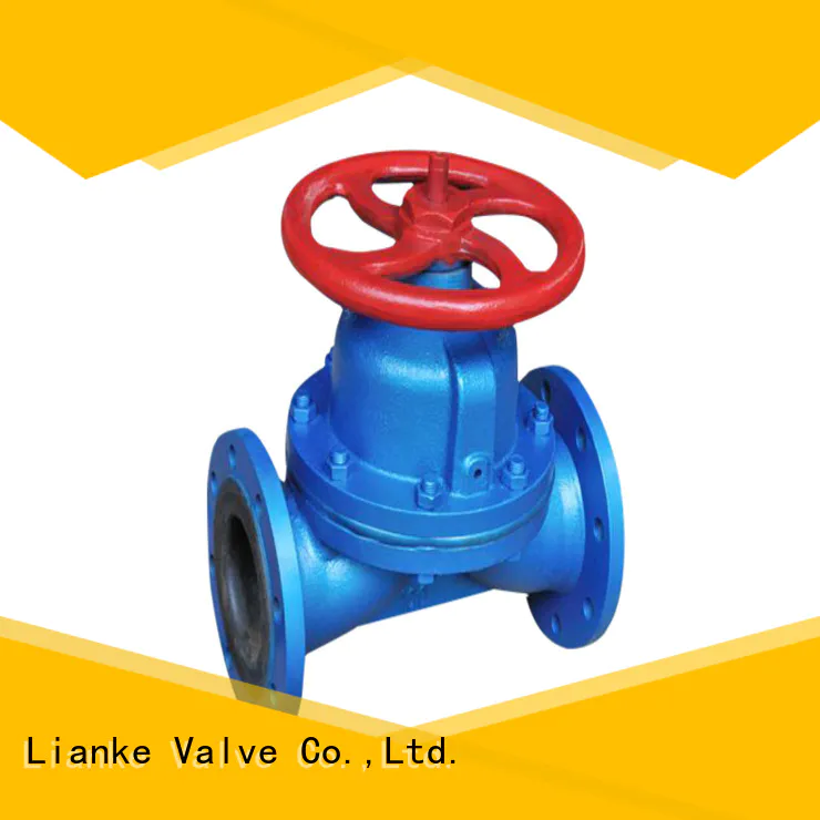 Lianke Valve stable diaphragm valve directly sale for potable water