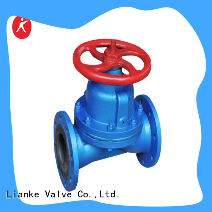 Lianke Valve saunders diaphragm valve on sale for potable water
