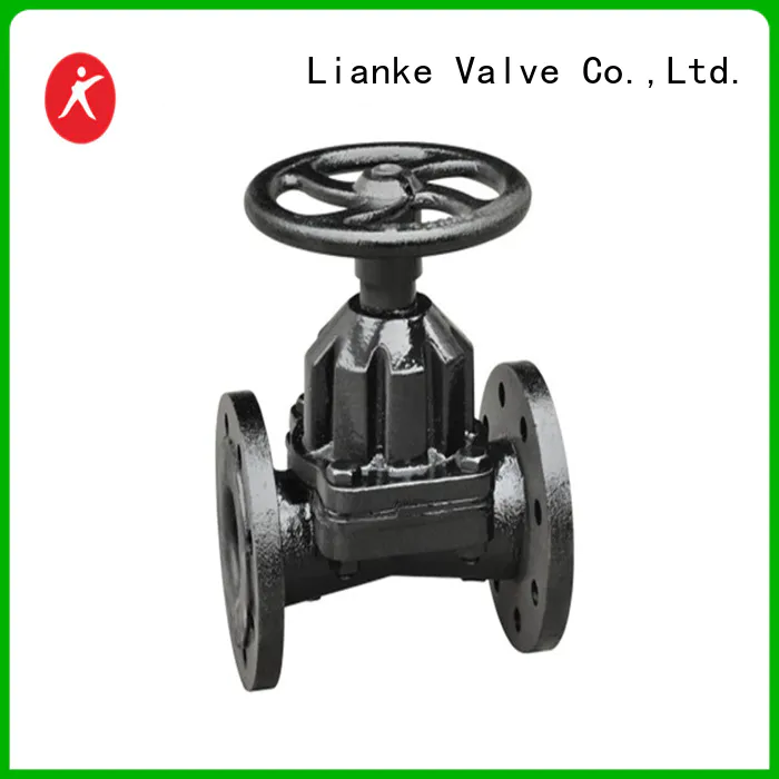 Lianke Valve durable saunders diaphragm valve wholesale for sewage disposal