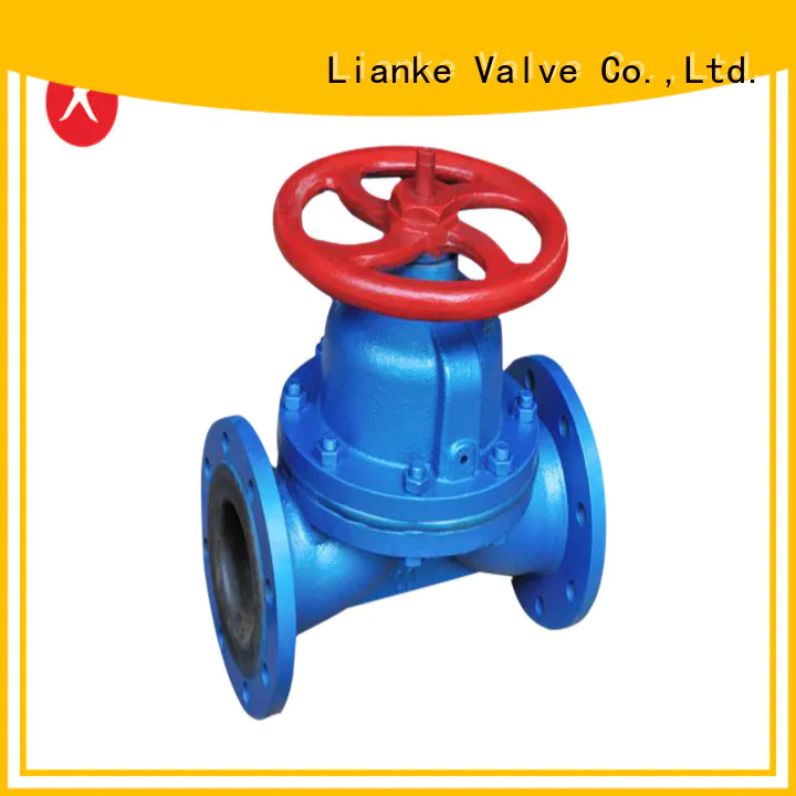 Lianke Valve saunders diaphragm valve manufacturer for irrigation