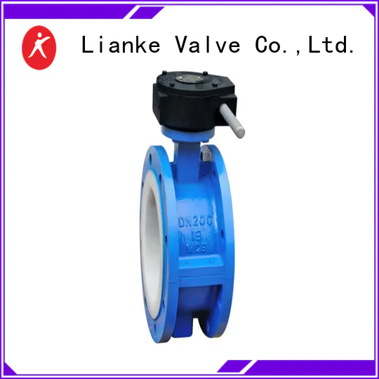 controllable triple offset butterfly valve on sale for wastewater plants